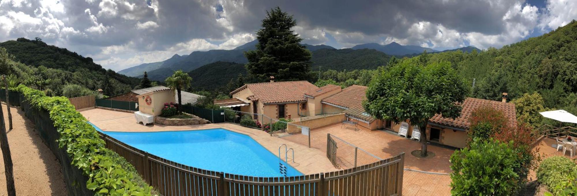 Apartamento En Pleno Montseny Mas Romeu Turisme Rural Arbúcies Eksteriør bilde